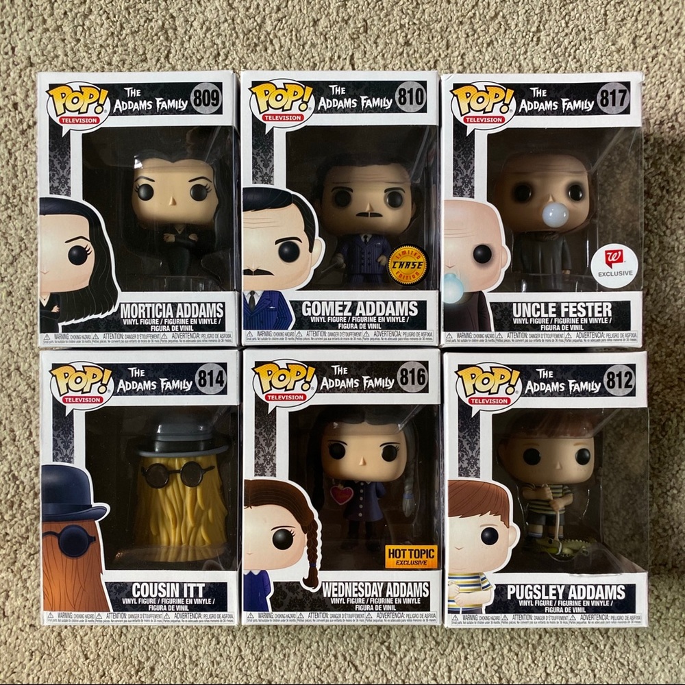 🌿 The Addams Family Funko Pop Bundle 🌿